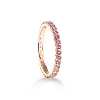 Anello Lux Gioielli Donna in Oro rosa Zaffiro AALK0371ZP;070;14;RO